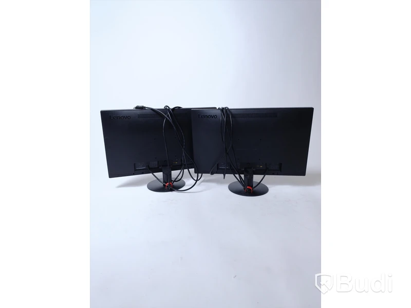 2 st Lenovo ThinkVision E24-10, 24” datorskärmar