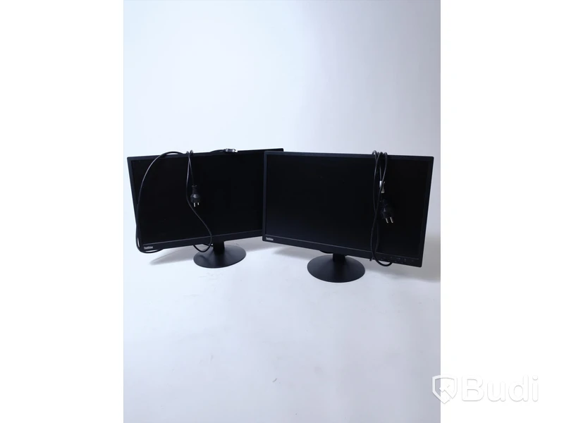 2 st Lenovo ThinkVision E24-10, 24” datorskärmar