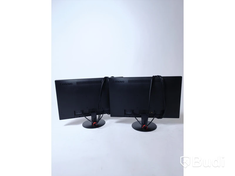 2 st Lenovo ThinkVision E24-10, 24” datorskärmar