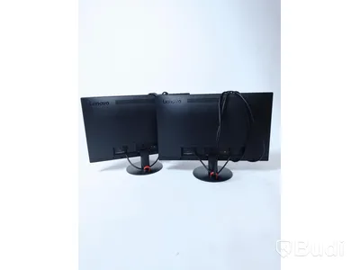 2 st Lenovo ThinkVision E24-10, 24” datorskärmar