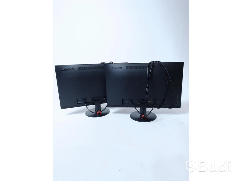 2 st Lenovo ThinkVision E24-10, 24” datorskärmar