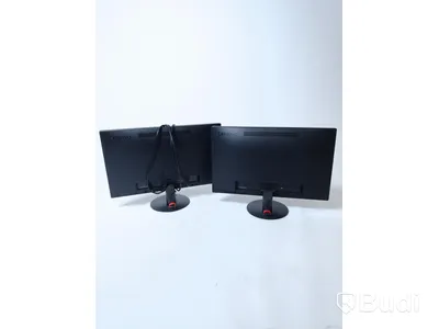 2 st Lenovo ThinkVision E24-10, 24” datorskärmar
