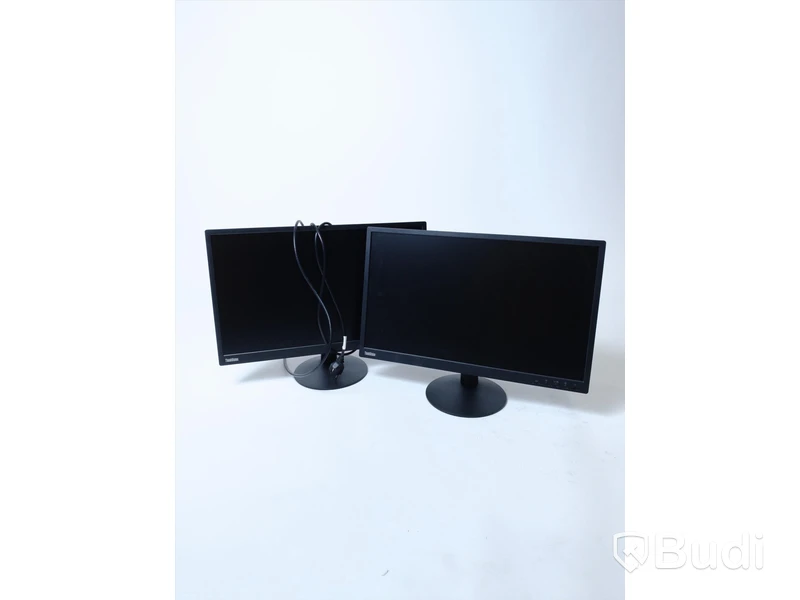 2 st Lenovo ThinkVision E24-10, 24” datorskärmar