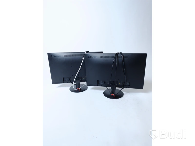 2 st Lenovo ThinkVision E24-10, 24” datorskärmar