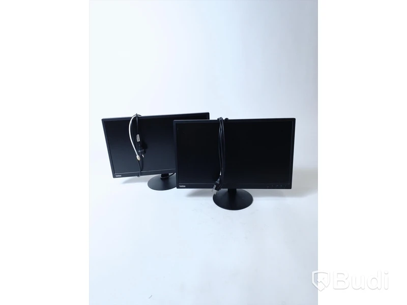 2 st Lenovo ThinkVision E24-10, 24” datorskärmar
