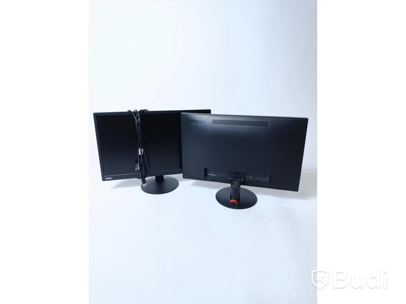 2 st Lenovo ThinkVision E24-10, 24” datorskärmar