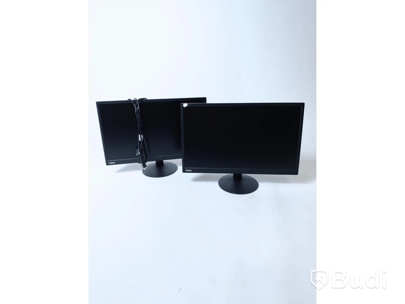 2 st Lenovo ThinkVision E24-10, 24” datorskärmar