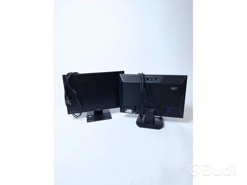 2 st Acer V223W EObd, 22” datorskärmar
