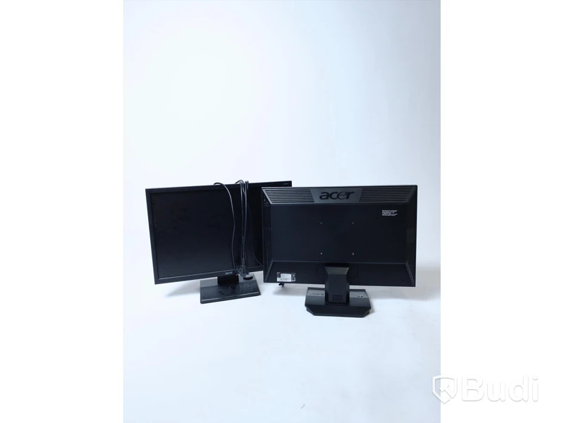 2 st Acer V223W EObd, 22” datorskärmar