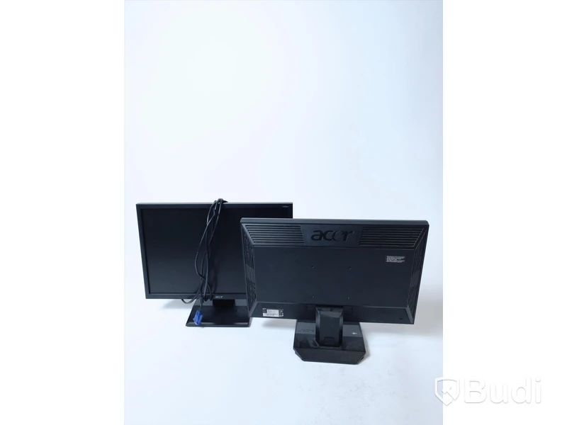 2 st Acer V223W EObd, 22” datorskärmar