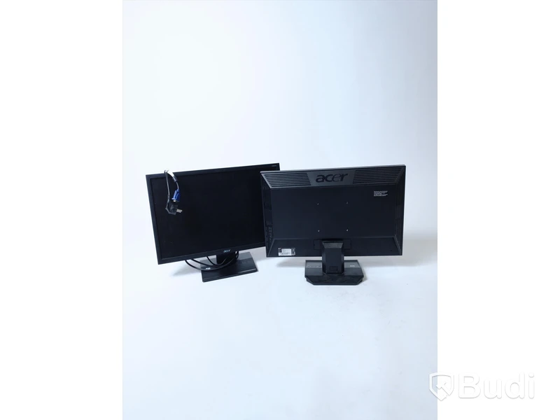 2 st Acer V223W EObd, 22” datorskärmar