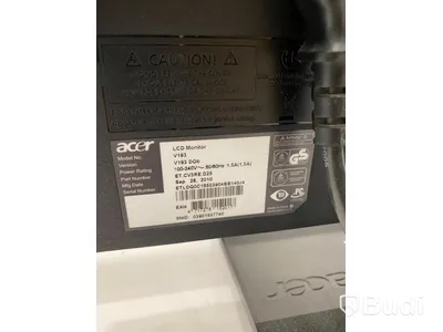 2 st Acer datorskärmar: V193 19” + V223W 22”