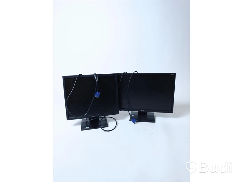 2 st Acer datorskärmar: V193 19” + V223W 22”