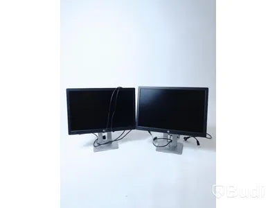 2 st HP EliteDisplay E242 Monitor, 24” skärmar
