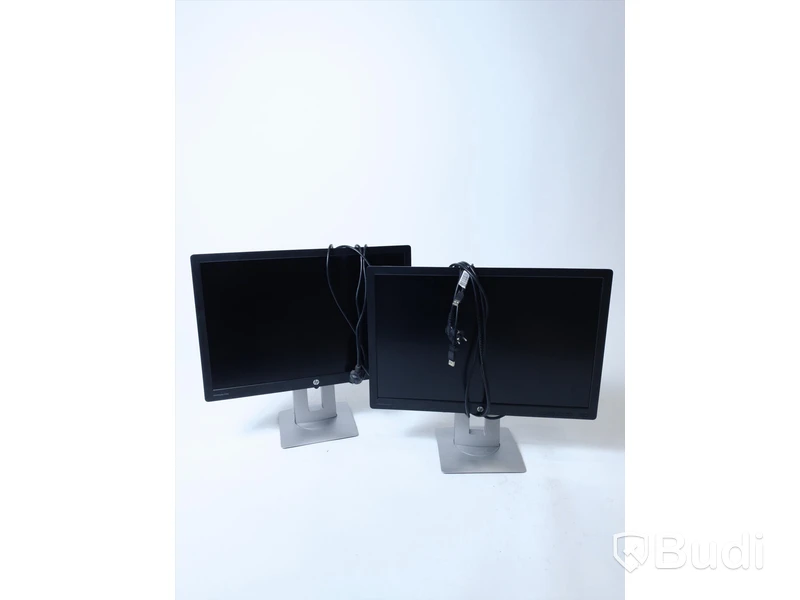 2 st HP EliteDisplay E242 Monitor, 24” skärmar