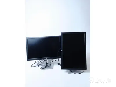 En HP E272q Monitor 27” + En HP EliteDisplay E242 Monitor 24”