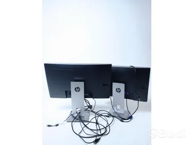En HP E272q Monitor 27” + En HP EliteDisplay E242 Monitor 24”