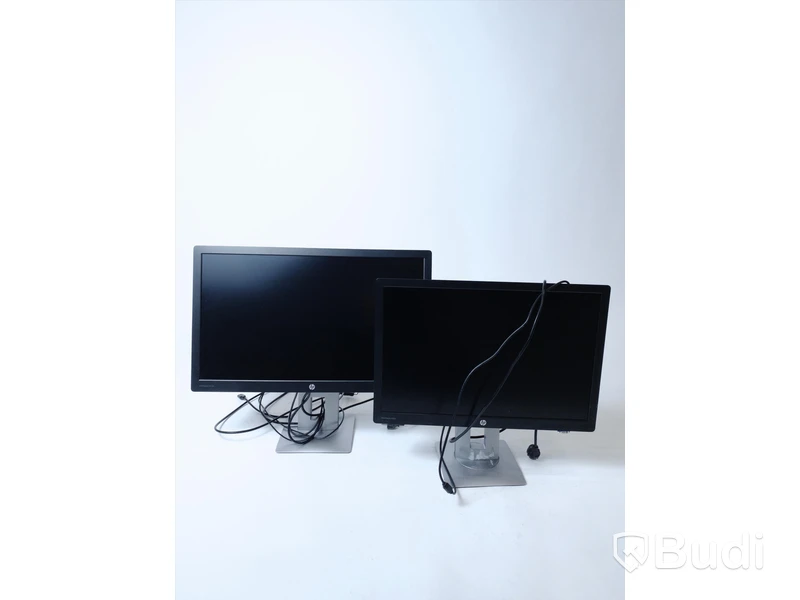 En HP E272q Monitor 27” + En HP EliteDisplay E242 Monitor 24”