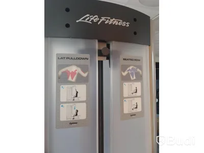 Drag- och Latsmaskin Life Fitness, Viktmagasin upp till 91 KG
