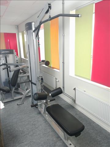 Drag- och Latsmaskin Life Fitness, Viktmagasin upp till 91 KG