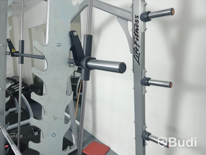 Life fitness smithmaskin inklusive lös skivstång