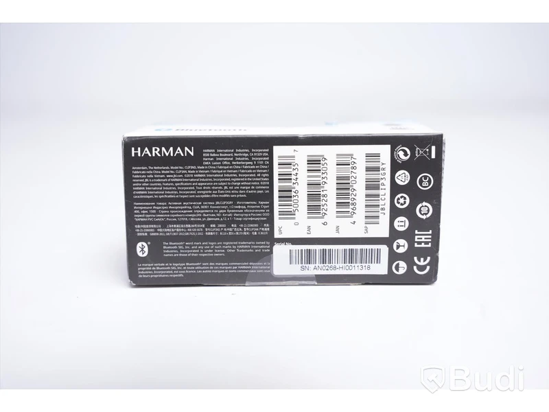 Trådlös högtalare 2 st- JBL by HARMAN, Clip 3. Ny.