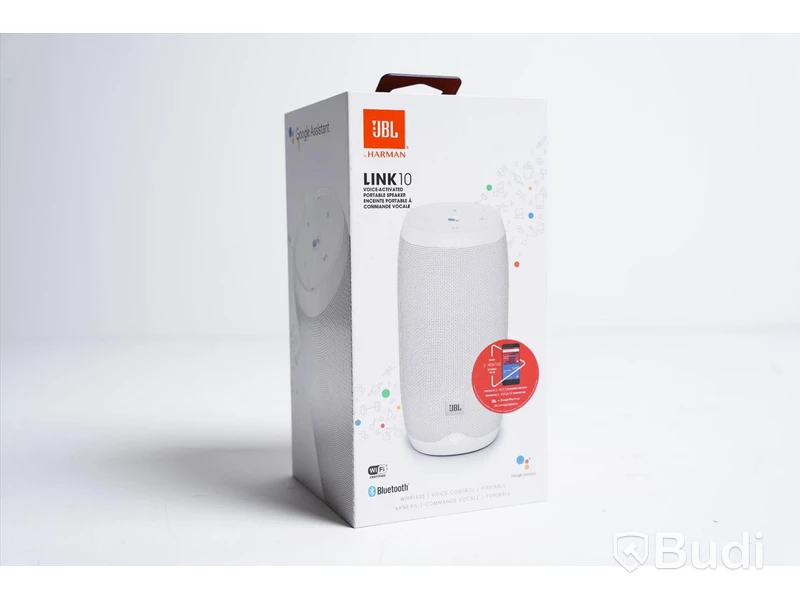 Trådlös högtalare med röstassistent - JBL Link 10.