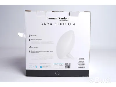 Trådlös högtalare - Onyx Studio 4, vit, saknar strömsladd, Harman/Kardon.