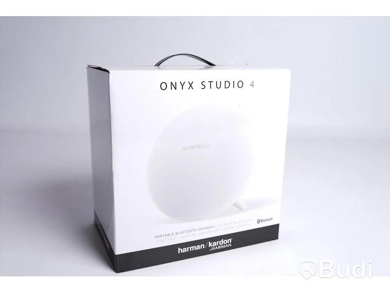 Trådlös högtalare - Onyx Studio 4, vit, saknar strömsladd, Harman/Kardon.