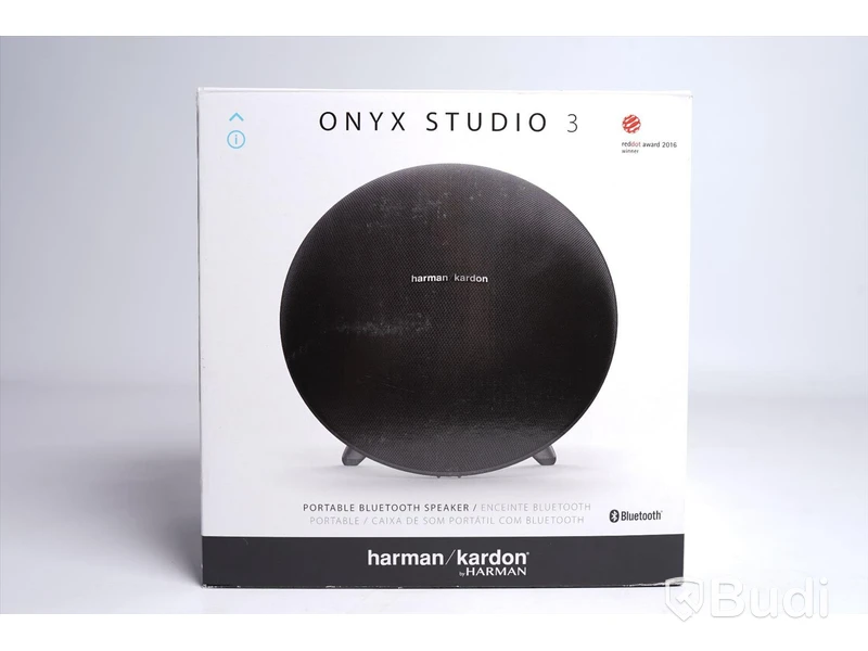 Trådlös högtalare - Onyx Studio 3, svart, Saknar sladd,  Harman/Kardon.