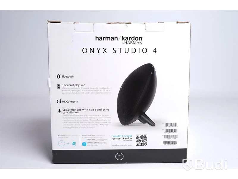 Trådlös högtalare - Onyx Studio 4, svart, Harman/Kardon.