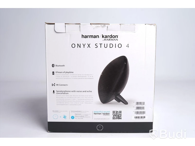 Trådlös högtalare - Onyx Studio 4, svart, Saknar sladd, Harman/Kardon.