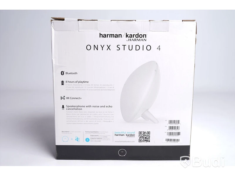 Trådlös högtalare - Onyx Studio 4, svart, saknar sladd, Harman/Kardon.