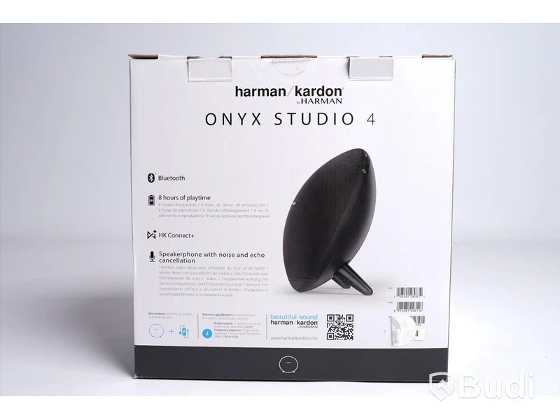 Trådlös högtalare - Onyx Studio 4, svart, Harman/Kardon.