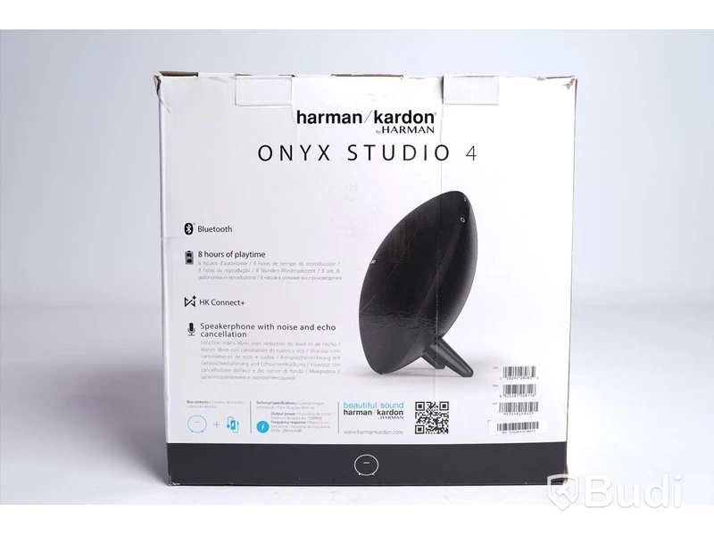 Trådlös högtalare - Onyx Studio 4, svart, Harman/Kardon.