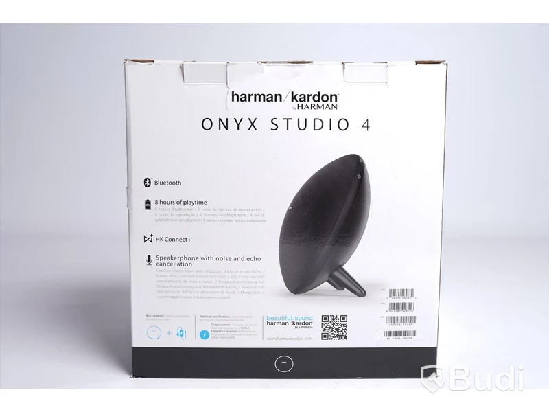 Trådlös högtalare - Onyx Studio 4, svart, Harman/Kardon.