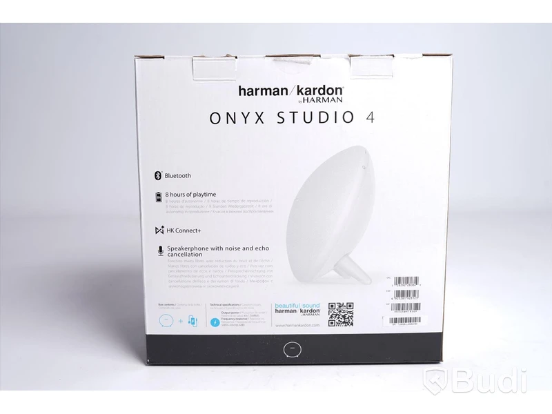 Trådlös högtalare - Onyx Studio 4, vit, Harman/Kardon.