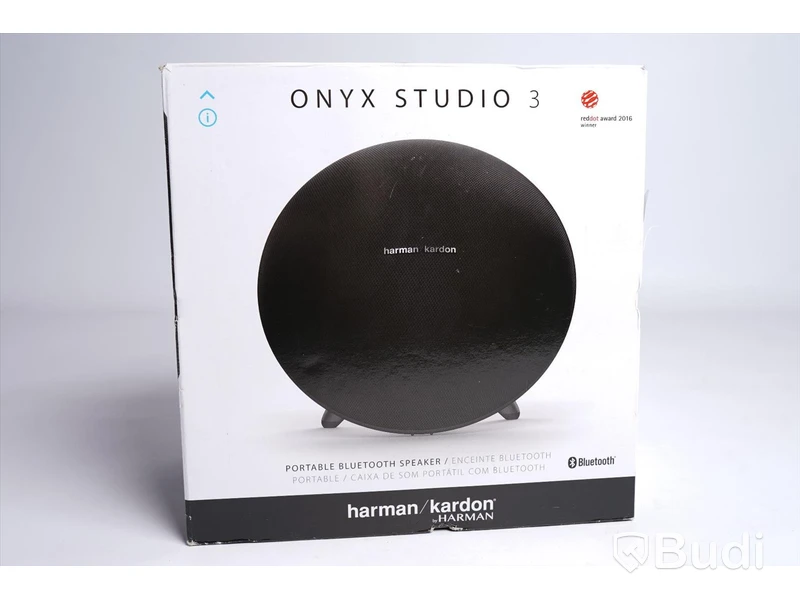 Trådlös högtalare - Onyx Studio 3, svart,  Harman/Kardon.