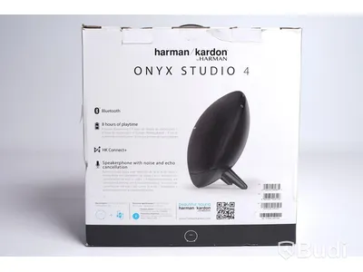 Trådlös högtalare - Onyx Studio 4, svart, Saknar strömsladdar, Harman/Kardon.