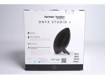Trådlös högtalare - Onyx Studio 4, svart, Saknar strömsladd, Harman/Kardon.