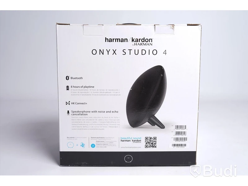 Trådlös högtalare - Onyx Studio 4, svart, Saknar strömsladd, Harman/Kardon.