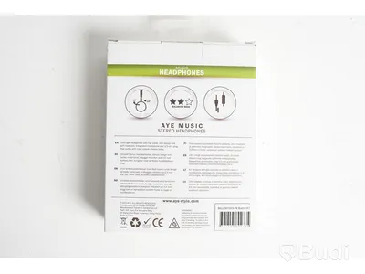 Hörlurar - Aye Music Stereo Headphones. Ny, Obruten förpackning.