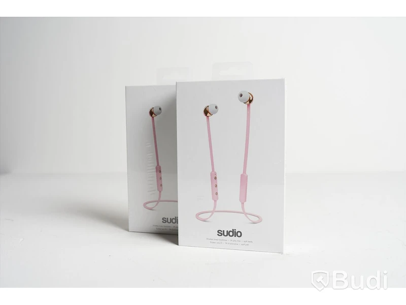 Trådlösa hörlurar 2st - Sudio Vasa Blå (rosa). Ny, Obruten förpackning.