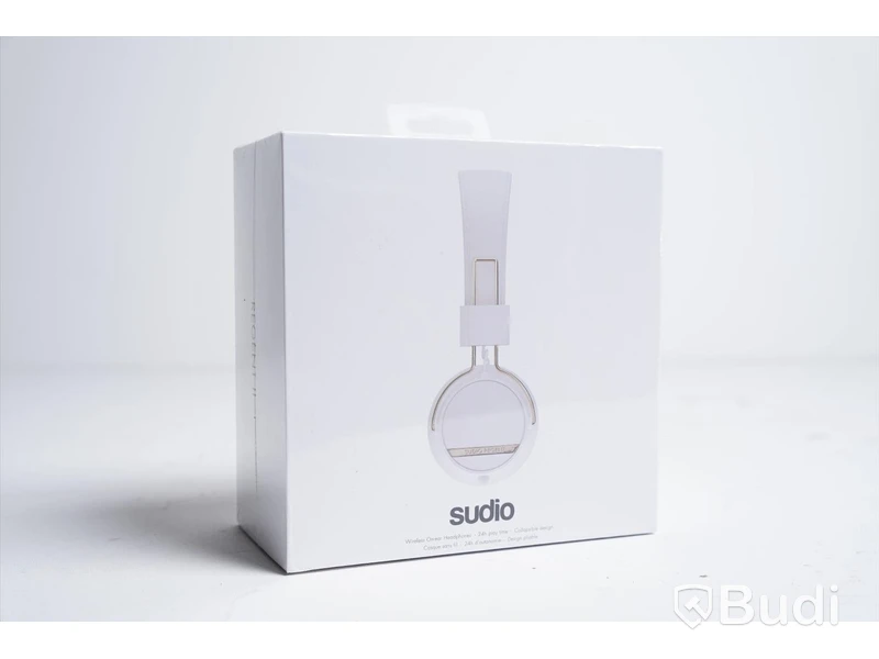 Trådlösa hörlurar - Sudio Regent II (vit). Ny, Obruten förpackning.