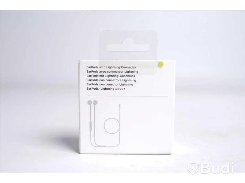 EarPods - 2 st, Apple, anslutning lightning. Ny, Obruten förpackning.