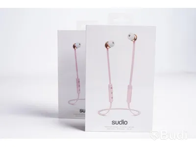 Trådlösa hörlurar 2st - Sudio, Vasa blå, rosa. Ny, Obruten förpackning.