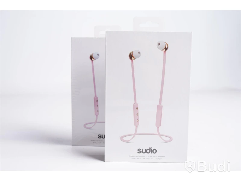 Trådlösa hörlurar 2st - Sudio, Vasa blå, rosa. Ny, Obruten förpackning.