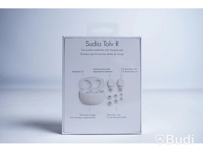 Trådlösa hörlurar - Sudio Tolv R. Obruten förpackning.