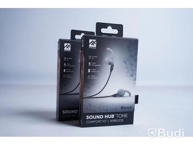Trådlösa hörlurar 2 st - IFROGZ Sound Hub Tone. Ny, Obruten förpackning.