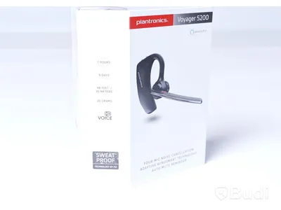 Trådlösa hörlurar - Plantronics, Voyager 5200, Noise Cancellation. Ny, Obruten förpackning.